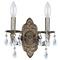Crystorama Lighting Crystorama Lighting Paris Market Venetian Bronze Sconce 5022-VB-CL-MWP