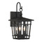 Minka Lavery Minka Lavery Grand Fieldstone Sand Coal Black Outdoor Wall Light 77901-66