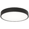 AFX Lighting Afx Lighting Bailey Black LED Flushmount Light BAYF14LAJUDBK