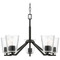 Progress Lighting Progress Lighting Vertex Matte Black Chandelier P400341-31M