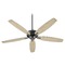 Quorum Lighting Breeze 60-Inch Black Ceiling Fan Without Light by Quorum Lighting 7060-69