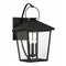 Minka Lavery Minka Lavery Grand Parkside Sand Coal Black Outdoor Wall Light 78002-66