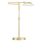 Arnsberg Arnsberg Meran Turbo Satin Brass LED Swing Arm Lamp with Bowl / Dome Shade 572310108