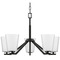Progress Lighting Progress Lighting Vertex Matte Black Chandelier P400343-31M