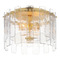 Maxim Lighting Maxim Lighting Warren Gold Leaf Flushmount Light 21832AGGL