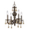 Crystorama Lighting Crystorama Lighting Paris Market Venetian Bronze Crystal Chandelier 5024-VB-GT-MWP