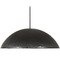 Visual Comfort Signature Collection Collection Uttermost White Glass Extra Large Chandelier in Aged Iron KW5042AI-WG