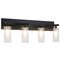 Matteo Lighting Matteo Lighting Kristof Black LED Bathroom Light W60804BK