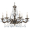 Crystorama Lighting Crystorama Lighting Paris Market Venetian Bronze Crystal Chandelier 5026-VB-CL-MWP