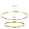 Matteo Lighting Matteo Lighting O'hara Brushed Gold LED Pendant Light C30856BG