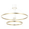 Matteo Lighting Matteo Lighting O'hara Brushed Gold LED Pendant Light C30864BG