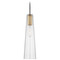 Visual Comfort Signature Collection Elias Antique Brass Clear Glass Flush Mount Light RB5110AB-CG