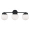 Capital Lighting Capital Lighting Oliver Matte Black Bathroom Light AA1033MB