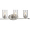 Progress Lighting Progress Lighting Riley Brushed Nickel Bathroom Light P300278-009