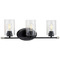 Progress Lighting Progress Lighting Riley Matte Black Bathroom Light P300278-031