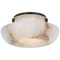 Visual Comfort Signature Collection Formosa Bronze Alabaster Wall Sconce KW4915ALB/BZ