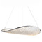 ET2 Lighting Et2 Moonscapes Polished Chrome LED Pendant Light with Curved Panel Shade E24971-PC