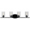 Progress Lighting Progress Lighting Riley Matte Black Bathroom Light P300279-031