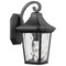 Progress Lighting Progress Lighting Marquette Textured Black Outdoor Wall Light P560173-031