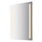 Maxim Lighting Project Mirror - 2 Strip Rectangle 24-Inch Illuminated Mirror MRL2430-2S30K