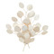 Currey and Company Lighting Currey and Company Lunaria Contemporary Silver Leaf Sconce 5000-0198