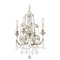 Crystorama Lighting Crystorama Lighting Regis Olde Silver Crystal Chandelier 5114-OS-CL-S