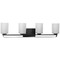 Progress Lighting Progress Lighting League Matte Black Bathroom Light P300344-31M