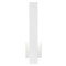 Matteo Lighting Matteo Lighting Zayden Matte White LED Outdoor Wall Light S07918MW
