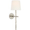Visual Comfort Signature Collection Devon Polished Nickel Small Pendant Light SK2705PN-L