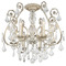 Crystorama Lighting Crystorama Lighting Regis Olde Silver Semi-Flushmount Light 5115-OS-CL-MWP_CEILING
