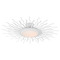 Visual Comfort Signature Collection Avant Matte White White Glass Medium Chandelier SK4050WHT-WG