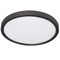 AFX Lighting Afx Lighting Edge Round Black LED Flushmount Light EGRF12LAJD5BK