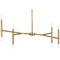 Progress Lighting Progress Lighting Arya Brushed Gold Chandelier P400338-191