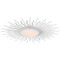 Visual Comfort Signature Collection Avant Matte White White Glass Large Chandelier SK4051WHT-WG