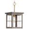 Progress Lighting Progress Lighting Hedgerow Distressed Brass & Aged Oak Pendant Light P500317-175