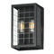 Maxim Lighting Maxim Lighting Magnus Black Outdoor Wall Light 30691CLBK