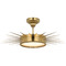 Visual Comfort Signature Collection Studio Hand-Rubbed Antique Brass White Glass Pendant SK4190HAB-WG