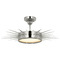 Visual Comfort Signature Collection Studio Polished Nickel White Glass Medium Pendant SK4190PN-WG
