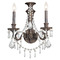 Crystorama Lighting Crystorama Lighting Vanderbilt English Bronze Sconce 5162-EB-CL-MWP
