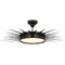 Visual Comfort Signature Collection Studio Bronze White Glass Large Pendant Light SK4192BZ-WG
