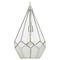 Progress Lighting Progress Lighting Cinq Brushed Nickel Pendant Light with Abstract Shade P5319-09