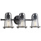 Progress Lighting Progress Lighting Conway Matte Black Bathroom Light P300297-031