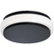 AFX Lighting Afx Lighting Eris Black LED Flushmount Light EISF10LAJUDBK