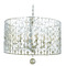 Crystorama Lighting Crystorama Lighting Layla Antique Silver Chandelier 546-SA