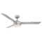 Fanimation Fans Fanimation Fans Xeno Wet Silver LED Ceiling Fan with Light FP6729BSLW