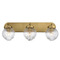 Maxim Lighting Maxim Lighting Kasbah Satin Brass Bathroom Light 15193CRSBR
