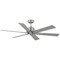 Progress Lighting Progress Lighting Brazas Brushed Nickel Ceiling Fan Without Light P250100-009