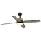 Progress Lighting Progress Lighting Shaffer Ii Matte Black & Organic Jute Rope LED Ceiling Fan with Light P250097-31M-30