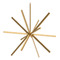 Kuzco Lighting Kuzco Lighting Sirius Brushed Gold LED Chandelier CH14348-BG-UNV-010