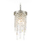 Crystorama Lighting Crystorama Lighting Winfield Antique Silver Mini-Pendant Light WIN-210-SA-CL-MWP
